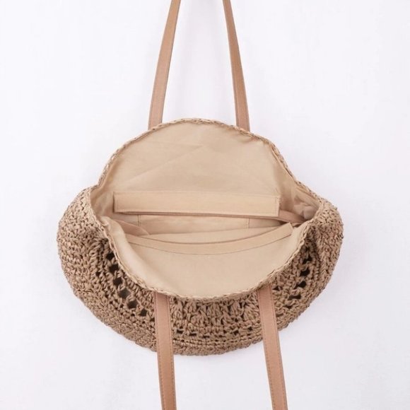 Straw Circle Bag - Picture 4 of 7
